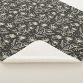 Vintage Botanik Sherpadecke (3/4)