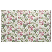 Vintage botanisch-rosa Magnolien und Hydrangeas Stoff (Fat Quarter (45,7 x 55,9 cm))
