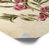 Vintage Botanische Balsam Poster (Ecke)