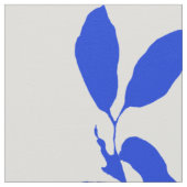 Vintage Botanische Baumwolle Stoff (Nahaufnahme)