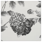 Vintage Botanische Baumwolle Stoff (Muster)