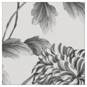 Vintage Botanische Baumwolle Stoff (Nahaufnahme)