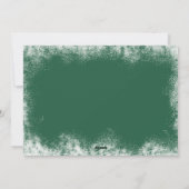 Vintage Botanische Berries | Foto Weihnachten (Rückseite)