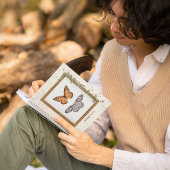 Vintage botanische Blume-Illustrationen Notizblock