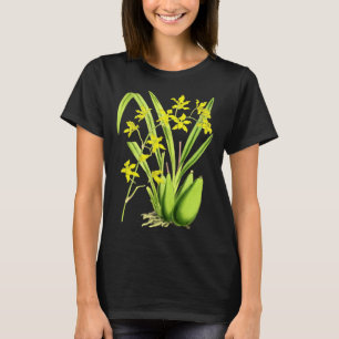 Vintage botanische Blume Schöne Blumenpracht T-Shirt