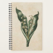 Vintage botanische Blütenlandschaft Planer (Vorderseite)