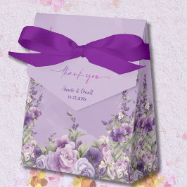 Vintage Botanische Butterfly-Hochzeit Geschenkschachtel