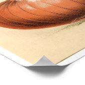 Vintage botanische Druckerei - Besätze Poster (Ecke)