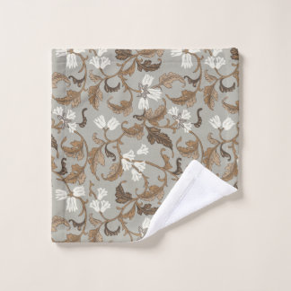 Vintage botanische Eleganz Badhandtuch Set