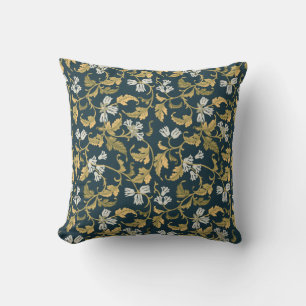 Vintage botanische Eleganz Kissen