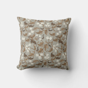 Vintage botanische Eleganz Kissen