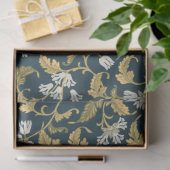 Vintage botanische Eleganz Seidenpapier (Geschenk)