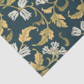 Vintage botanische Eleganz Seidenpapier (Ausschnitt)