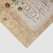 Vintage botanische Ephemera Seidenpapier (Ausschnitt)