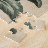 Vintage botanische Floral Daisy Puzzle (Seite)