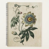 Vintage botanische florale Leidenschaft Blume Planer (Vorderseite)