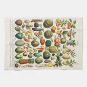 Vintage botanische FruchtIllustration Geschirrtuch (Horizontal)