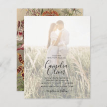 Vintage Botanische Hochzeit in Burgund