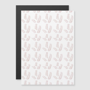 Vintage-Botanische Illustration – Elegante Blumenk Magneteinladung