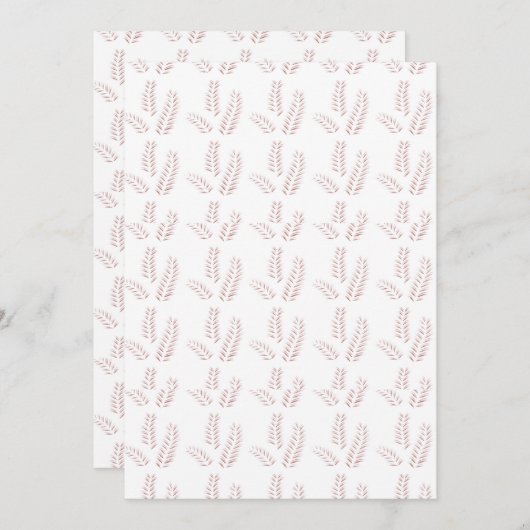 Vintage botanische Illustration - Elegante Kunst,  Karte (Vorne/Hinten)