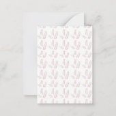 Vintage botanische Illustration - Elegante Kunst, Mitteilungskarte (Vorderseite)