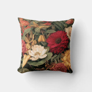 Vintage botanische Illustration Kissen