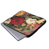 Vintage botanische Illustration Laptopschutzhülle (Vorne Knopf)