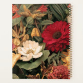 Vintage botanische Illustration Planer (Rückseite)