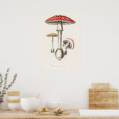 Vintage botanische Illustration Poster (Küche)