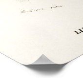 Vintage botanische Illustration Poster (Ecke)