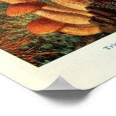 Vintage botanische Illustration Poster (Ecke)