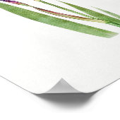 Vintage botanische Illustration Poster (Ecke)