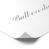 Vintage botanische Illustration Poster (Ecke)