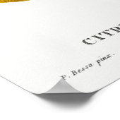 Vintage botanische Illustration Poster (Ecke)