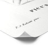 Vintage botanische Illustration Poster (Ecke)