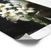 Vintage botanische Illustration Poster (Ecke)