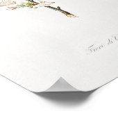 Vintage botanische Illustration Poster (Ecke)