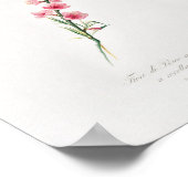 Vintage botanische Illustration Poster (Ecke)