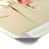 Vintage botanische Illustration Poster (Ecke)