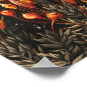 Vintage botanische Illustration Poster (Ecke)