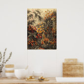 Vintage botanische Illustration Poster (Küche)