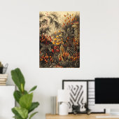 Vintage botanische Illustration Poster (Heimbüro)