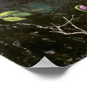 Vintage botanische Illustration Poster (Ecke)