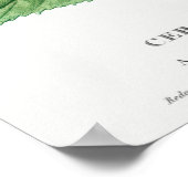 Vintage botanische Illustration Poster (Ecke)