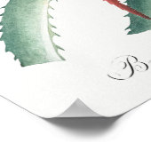 Vintage botanische Illustration Poster (Ecke)