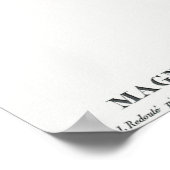 Vintage botanische Illustration Poster (Ecke)