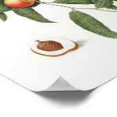 Vintage botanische Illustration Poster (Ecke)