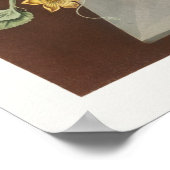 Vintage botanische Illustration Poster (Ecke)