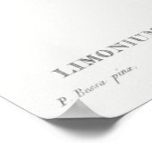 Vintage botanische Illustration Poster (Ecke)