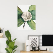 Vintage botanische Illustration Poster (Heimbüro)